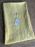 Lime Yellow Chanderi Silk Men's Kurta Fabric