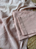 Nude Pink Mal Chanderi Suit Set