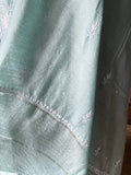 Teal Green Pure Moonga Silk Chikankari Suit Set