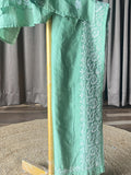 Green Chanderi Silk Chikankari Co-ord Set
