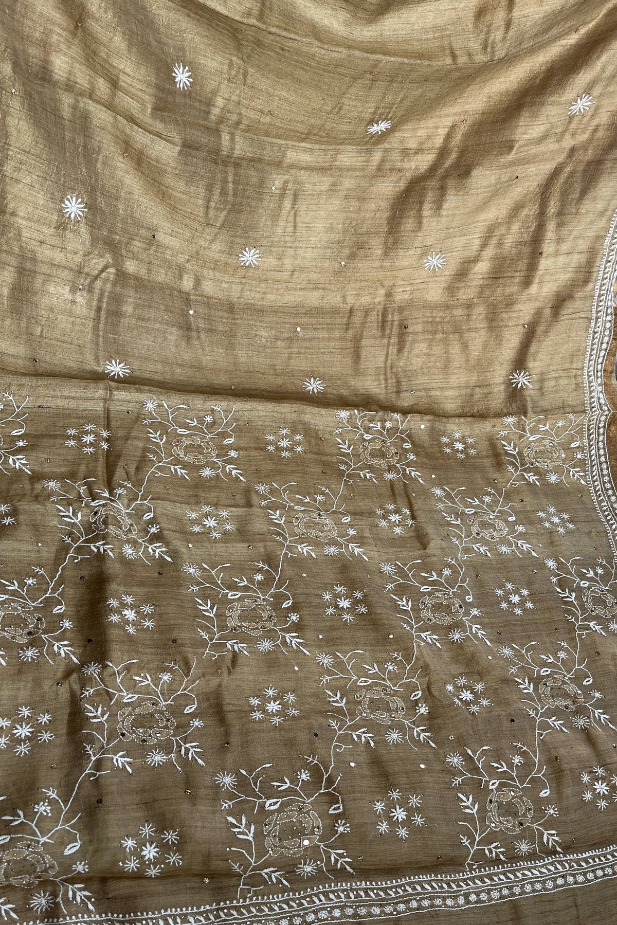 Pure Desi Tussar Saree