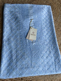 Powder Blue Chanderi Silk Men Kurta Set