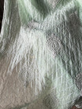 Light Pastel Green Mal Chanderi Chikankari Suit Set