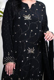 Black premium sharara set