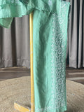 Green Chanderi Silk Chikankari Co-ord Set