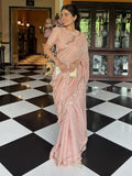Classic Viral Mal Chanderi Mukaish Saree